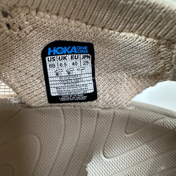 HOKA HOPARA 2 Sand Dune Women's Hiking Trail Shoes 1147670 CMCD Size 8 - Picture 13 of 14